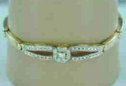 0.76Ct Diamond Bracelet