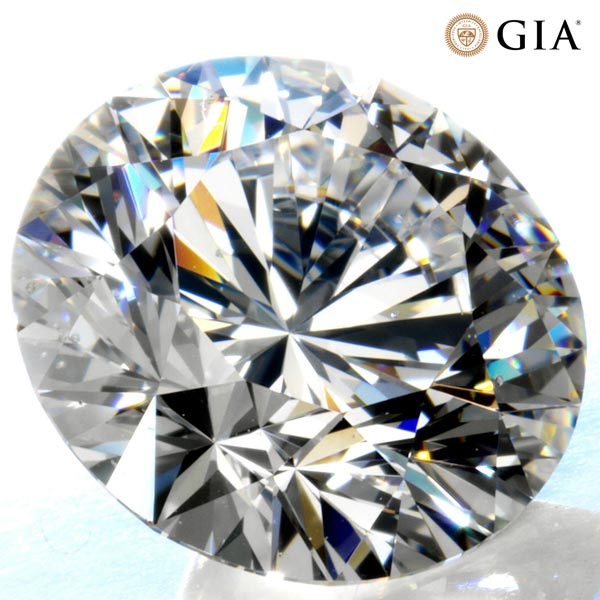 Gia Certified 1 Carat Vs1 H Color Round Brilliant Cut Natural Loose Diamond