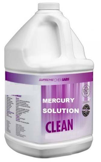 Mercury Cleaning Solution