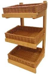 Wooden Basket Stands