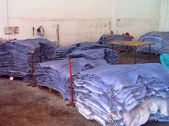 Wet Blue Split Leather (Cow)