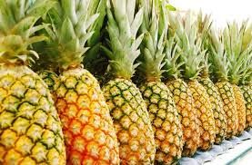fresh pineapples