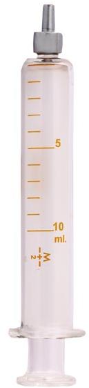 100ml Truth Glass Reusable Syringe with Metal Luer Lock (Pack Of 10)