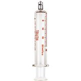 20ml TRUTH Glass Syringe Reusable with Metal Luer Lock  (Pack Of 10)