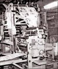 newspaper printing machine