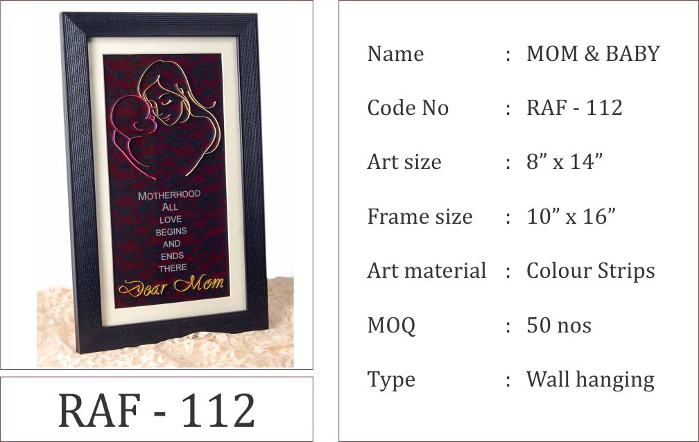 Mom and Baby Photo Frame