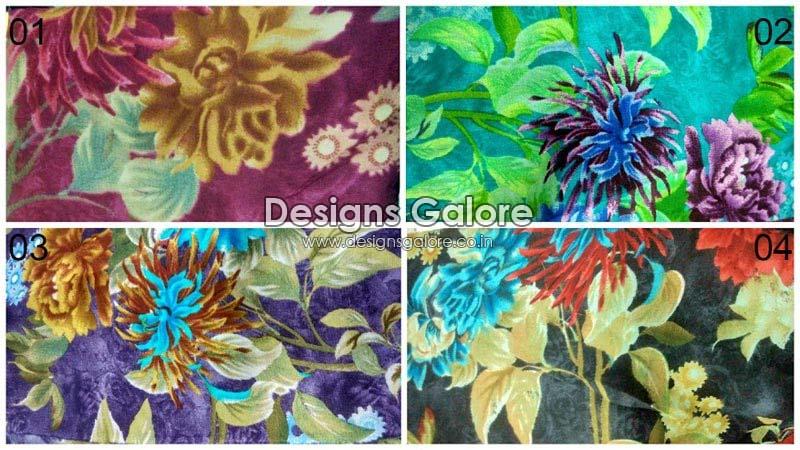 printed silk fabric