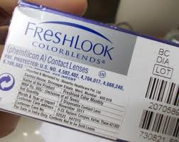 Original Freshlook Colorblends Contact Lenses