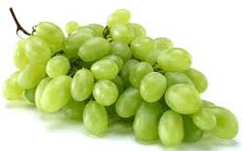 Fresh White Grapes