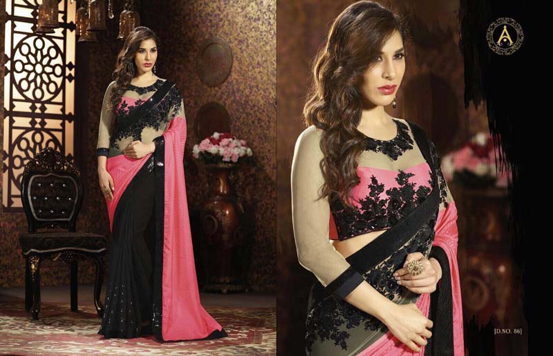 Lycra Nilkanth designer saree, Supply Type : curier