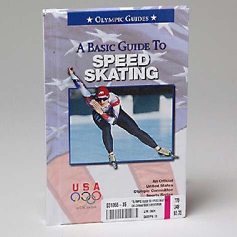 Olympic Guide to Speed Skating Childrens Book Hardcover