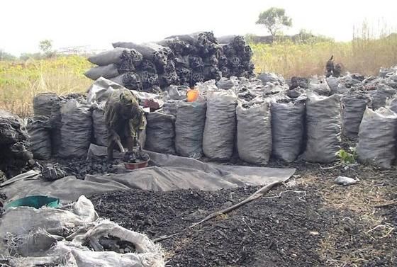 Grade ''a'' Hardwood Charcoal