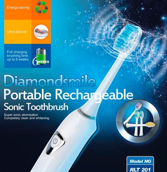 Rlt201 Portable Smile Sonic Toothbrush