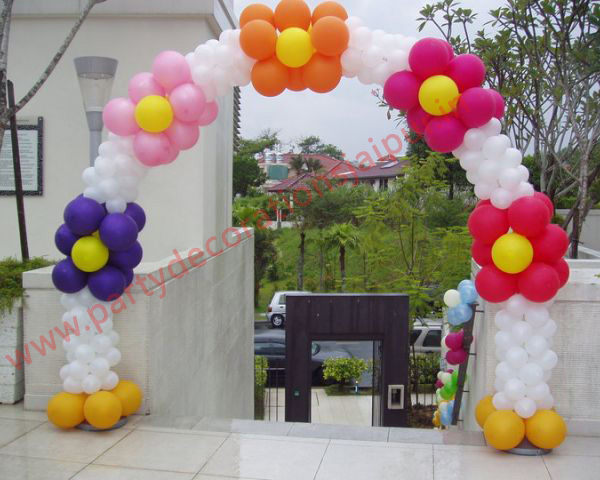 Balloon Arch Stand Portable Clips Connecters Pole Kit Frame Wedding Party  Decoration