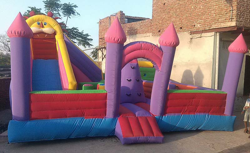 Two Phases Inflatable Bouncy