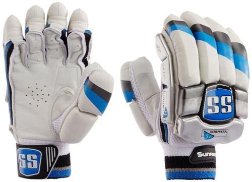 Ss Tournament Men's Batting Gloves Black and White,