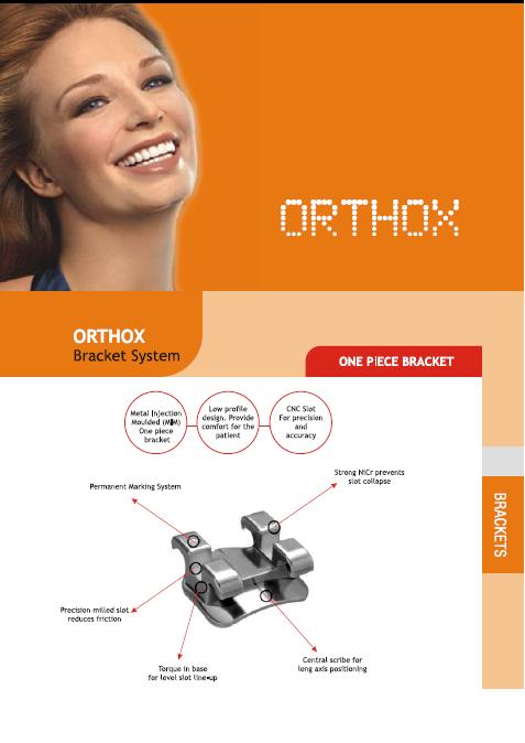 FDA Approved Orthodontic Metal Brackets