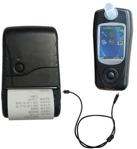 USB Printer FIT239P Alcohol Breath Analyser