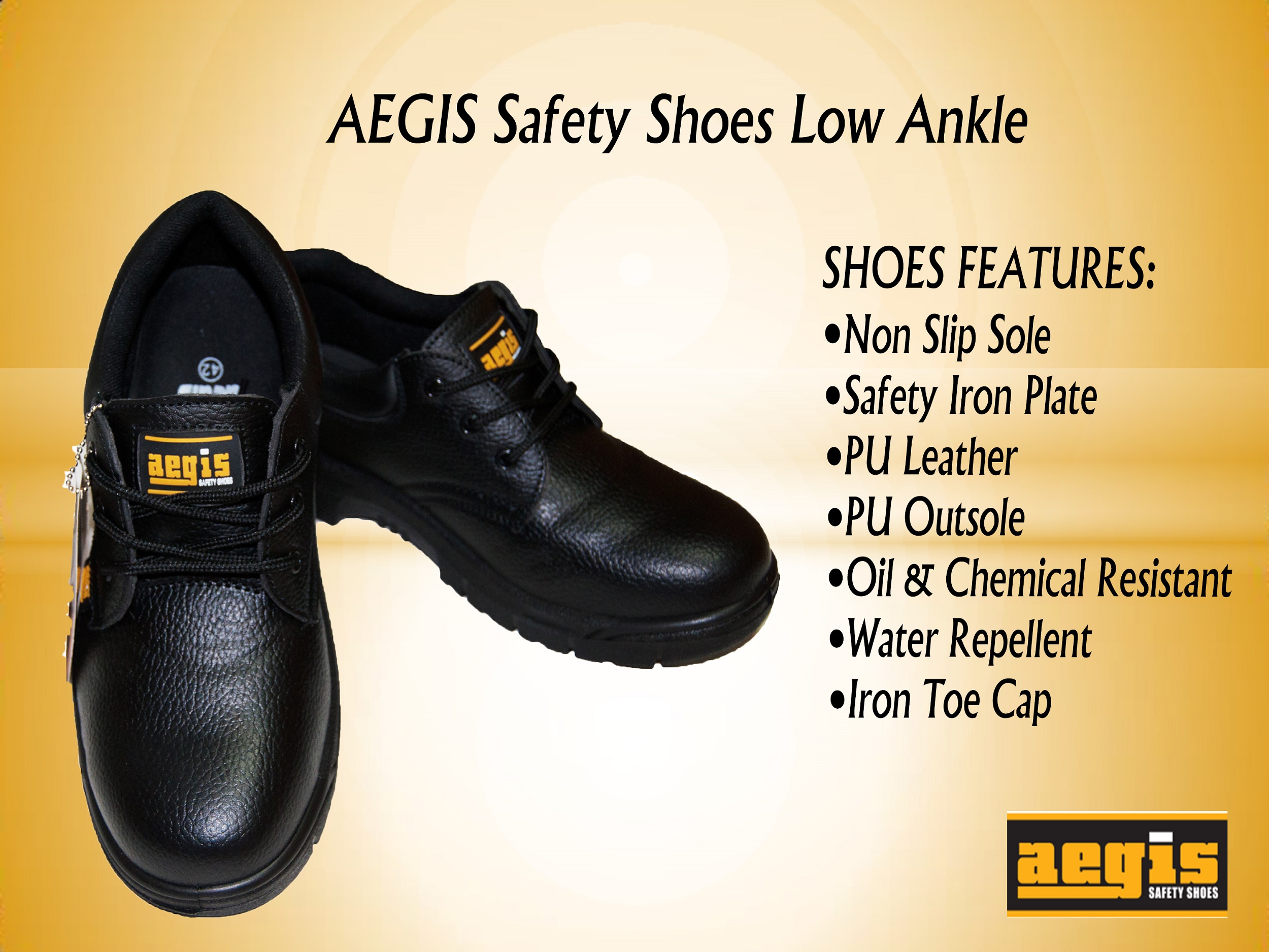 AEGIS Low Ankle Safety Shoes