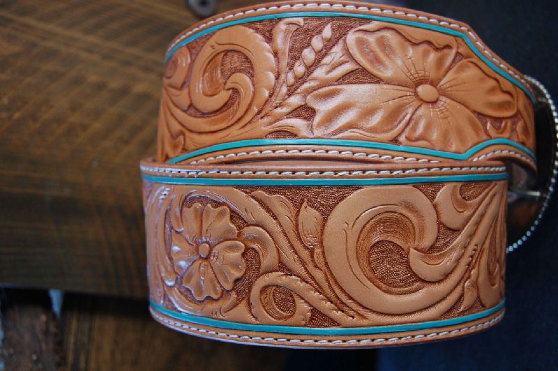 personalized leather belts
