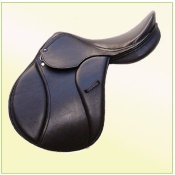 Horse saddle English All purpose, Color : Black