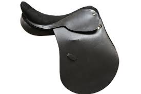 Polo saddle English saddle, Color : Black