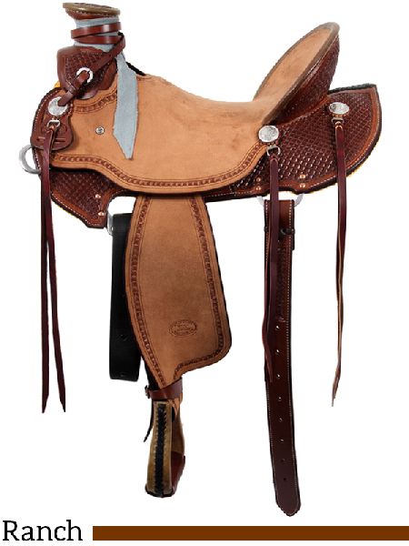 ranch saddle full seat