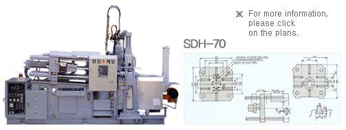 70ton Hot Chamber Diecasting Machine