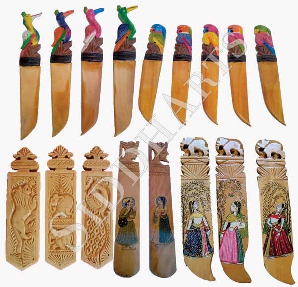 Handmade Wooden Bookmarks