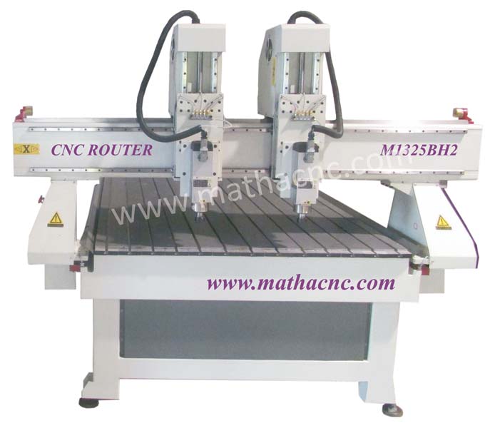 Double Spindle Carving Machine