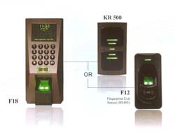 Standalone TFT Fingerprint Access Control Reader