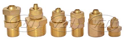 Brass PU Connectors