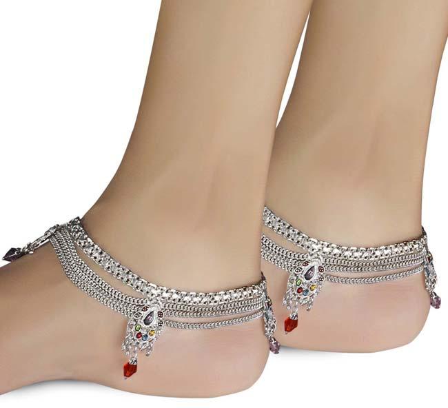 Nice Silver Anklets