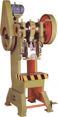 Mechanical eccentric press machine