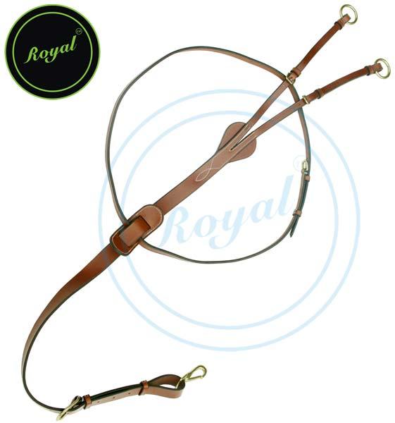 Leather Royal Martingales (4018), Size : Over, Full, Cob, Pony