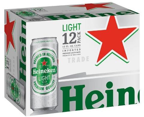 Heineken Light  Cans