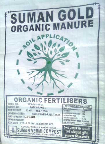 Suman Gold Organic Manure, for Agriculture, Purity : 99.9%