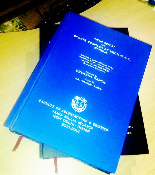 thesis binding delhi