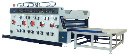 Semi Auto Water Based Ink Printing Attach with Slotting Machine