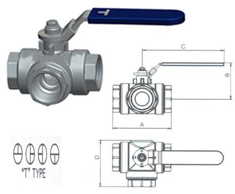 T120 86 3-Way Ball Valve