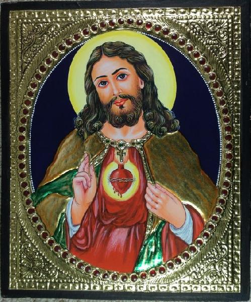 Jesus Christ Tanjore Paintings