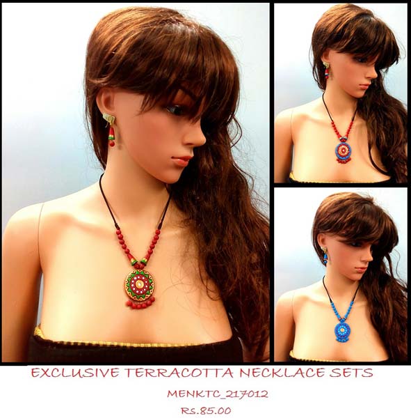 Terracotta Necklace famous for their exquisite designs