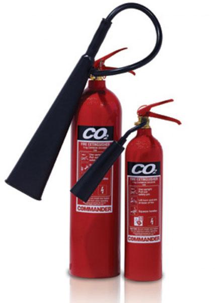 Brass CO2 Fire Extinguishers, Color : Red