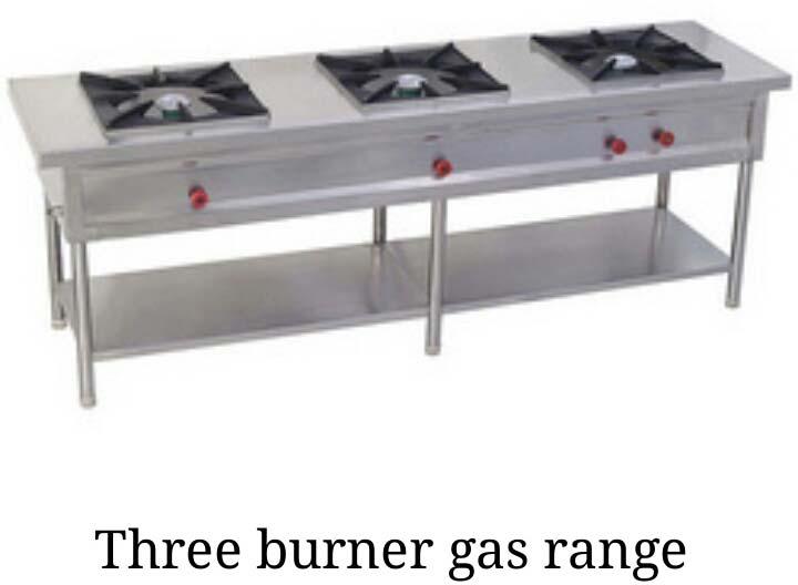 three burner gas bhatti