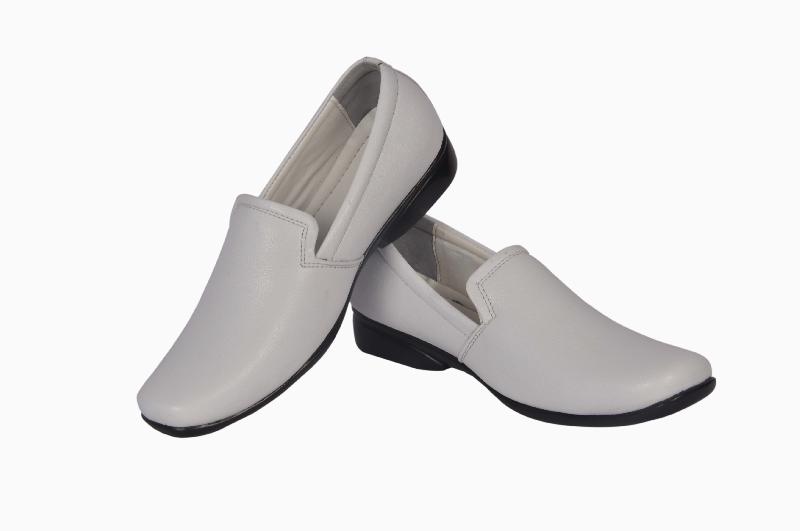 VIRANI white PU synthetic shoes, for DAILY, Feature : STILISH COMFORTABLE