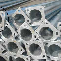 Galvanized Poles