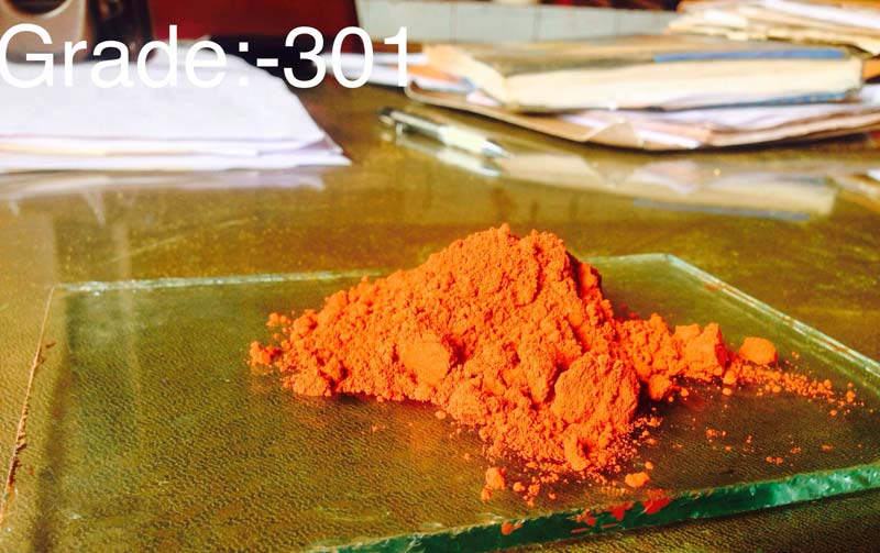 Synthetic Red Iron Oxide (Grade 301), for Industrial Use, Form : Powder