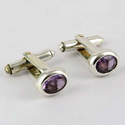 Amethyst Cufflinks