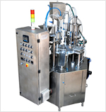 Cone filling machine