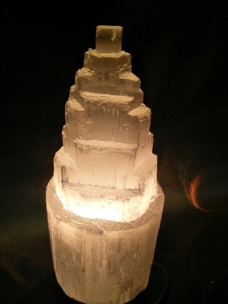 Selenite Lamp